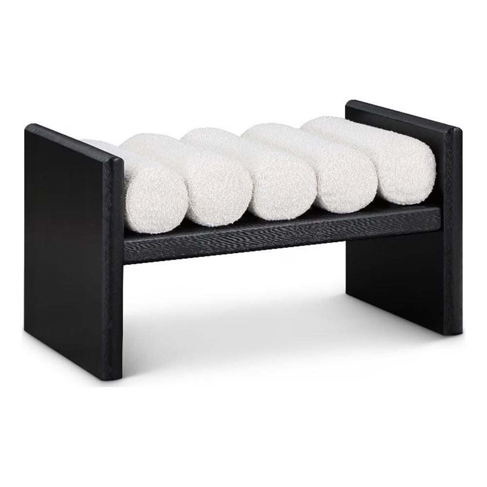 Waverly Cream Bench