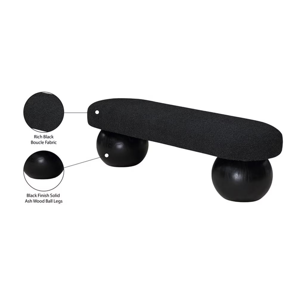 Bowies Black Bench