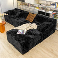 Corduroy Boneless Couch for Living Room, 104" Cloud Sectional Couch with L-Shape Chaise, Modern Modular Sofa, Deep Seat Comfort, No Assembly Required