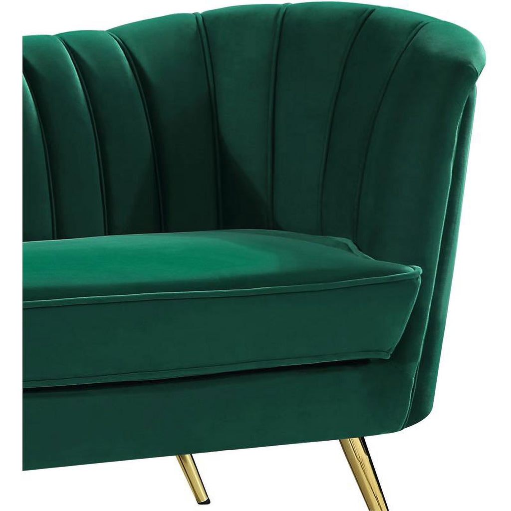 Margo Green Velvet Chair