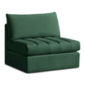 Jacob Green Velvet Armless