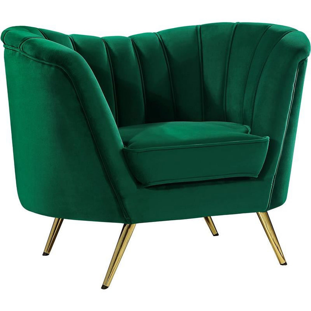 Margo Green Velvet Chair
