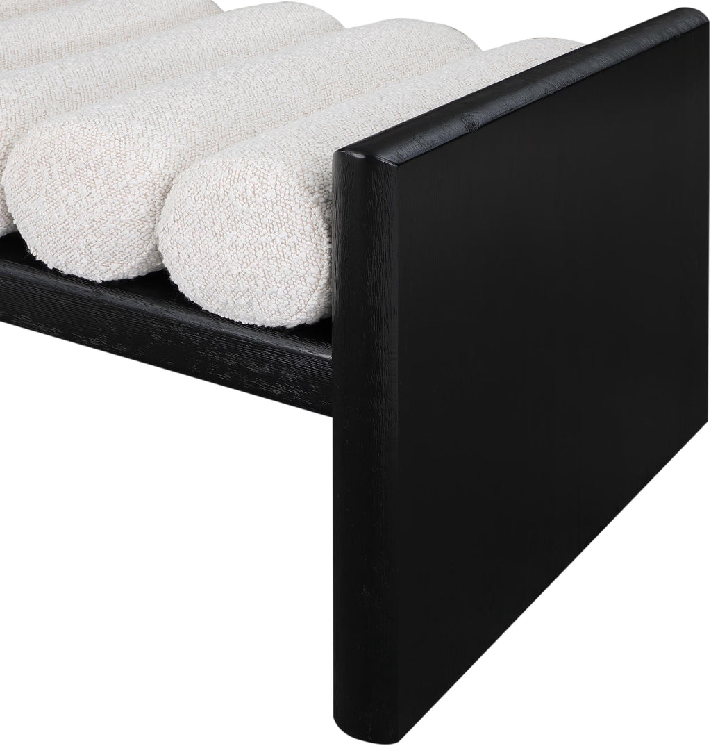 Waverly Cream Bench