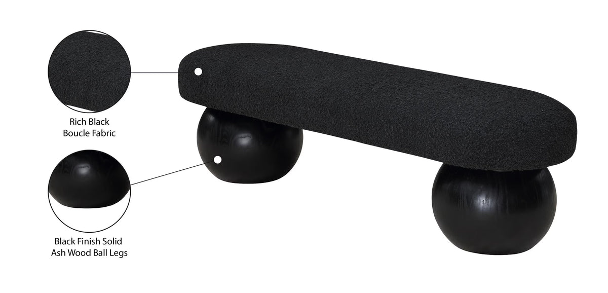 Bowies Black Bench