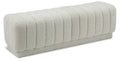 Heathrow Cream Ottoman/Bench