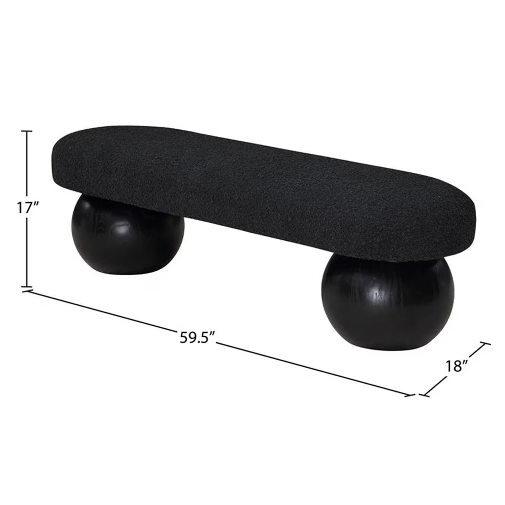 Bowies Black Bench
