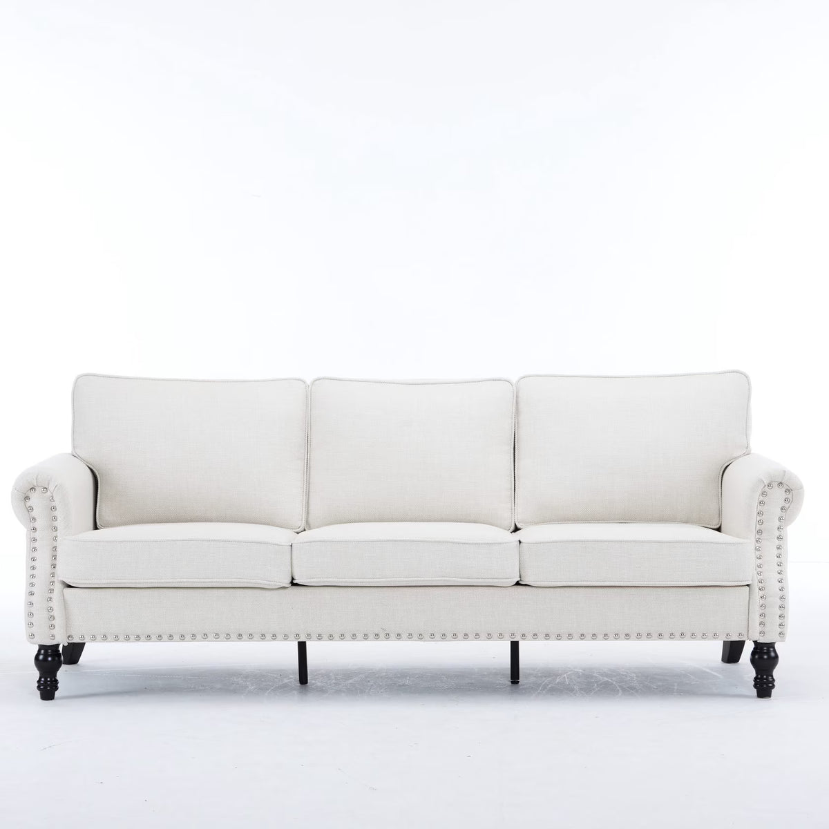 Cotton Upholstered, Classic Look / Appealing Sofa for Bedroom