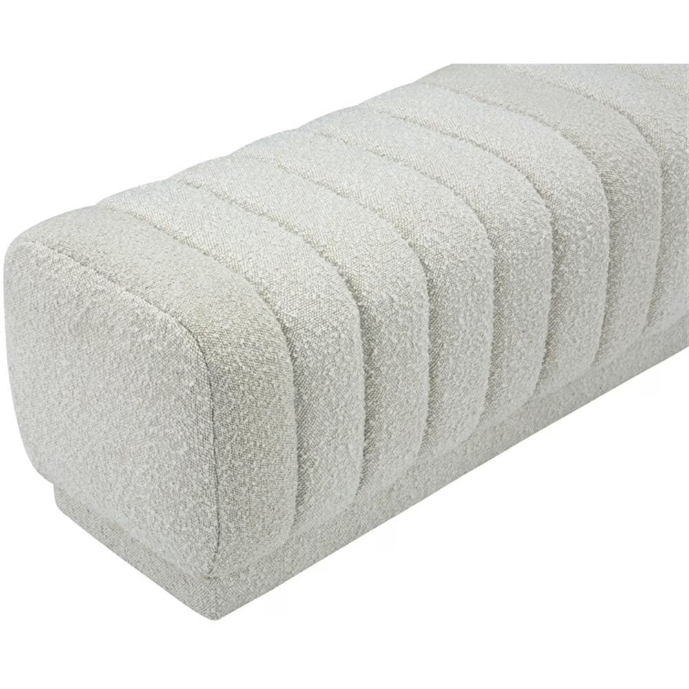 Heathrow Cream Ottoman/Bench