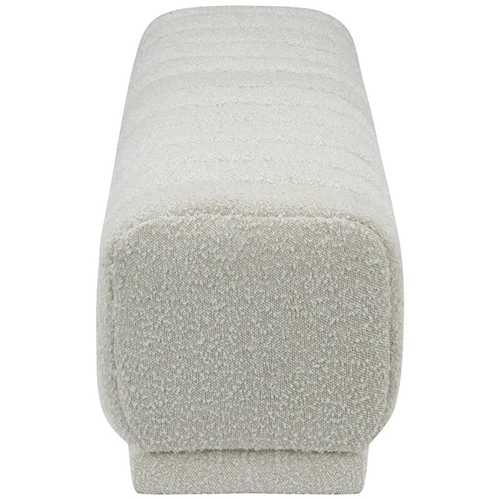 Heathrow Cream Ottoman/Bench