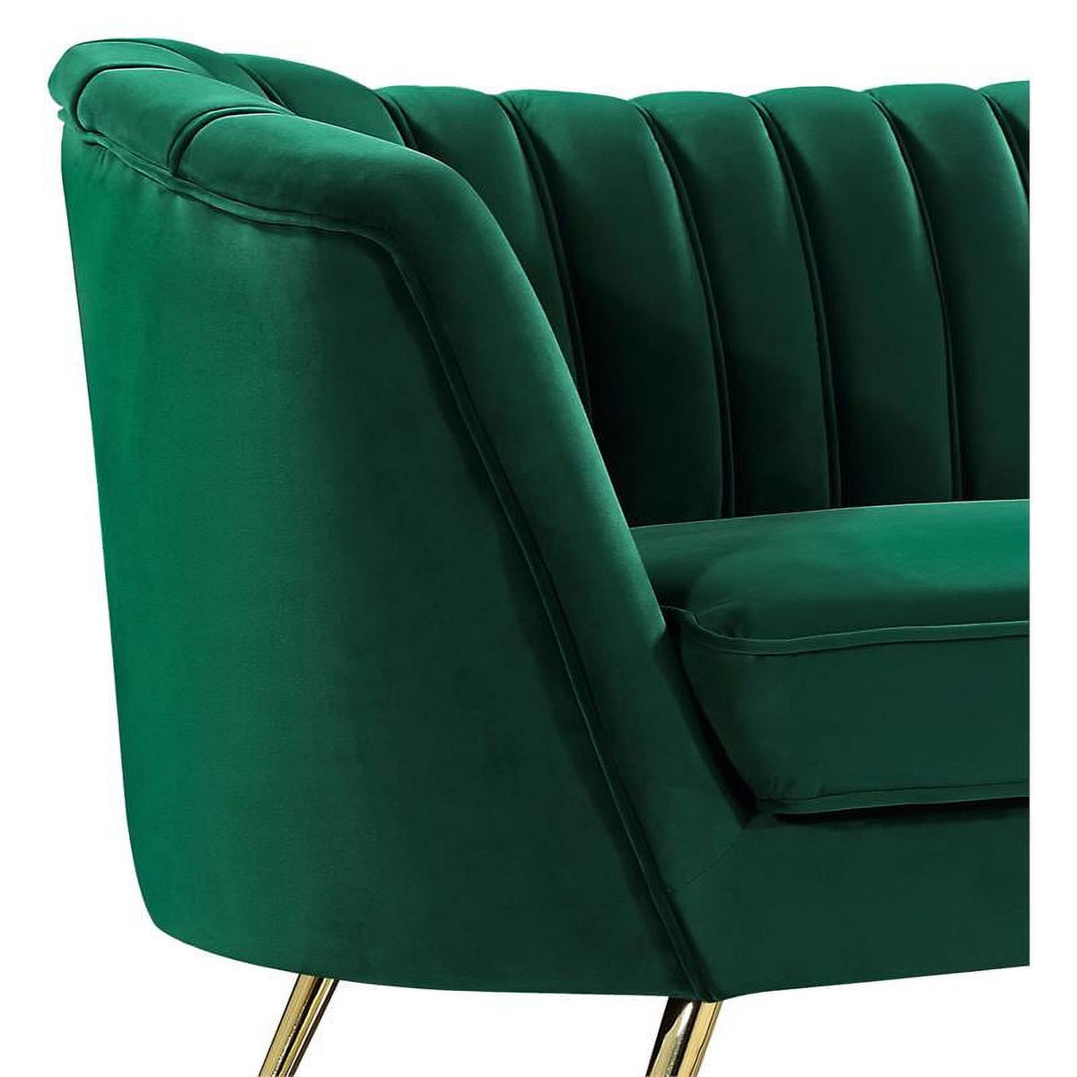 Margo Green Velvet Chair