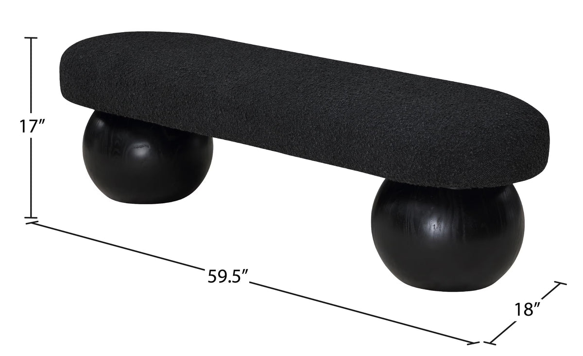 Bowies Black Bench