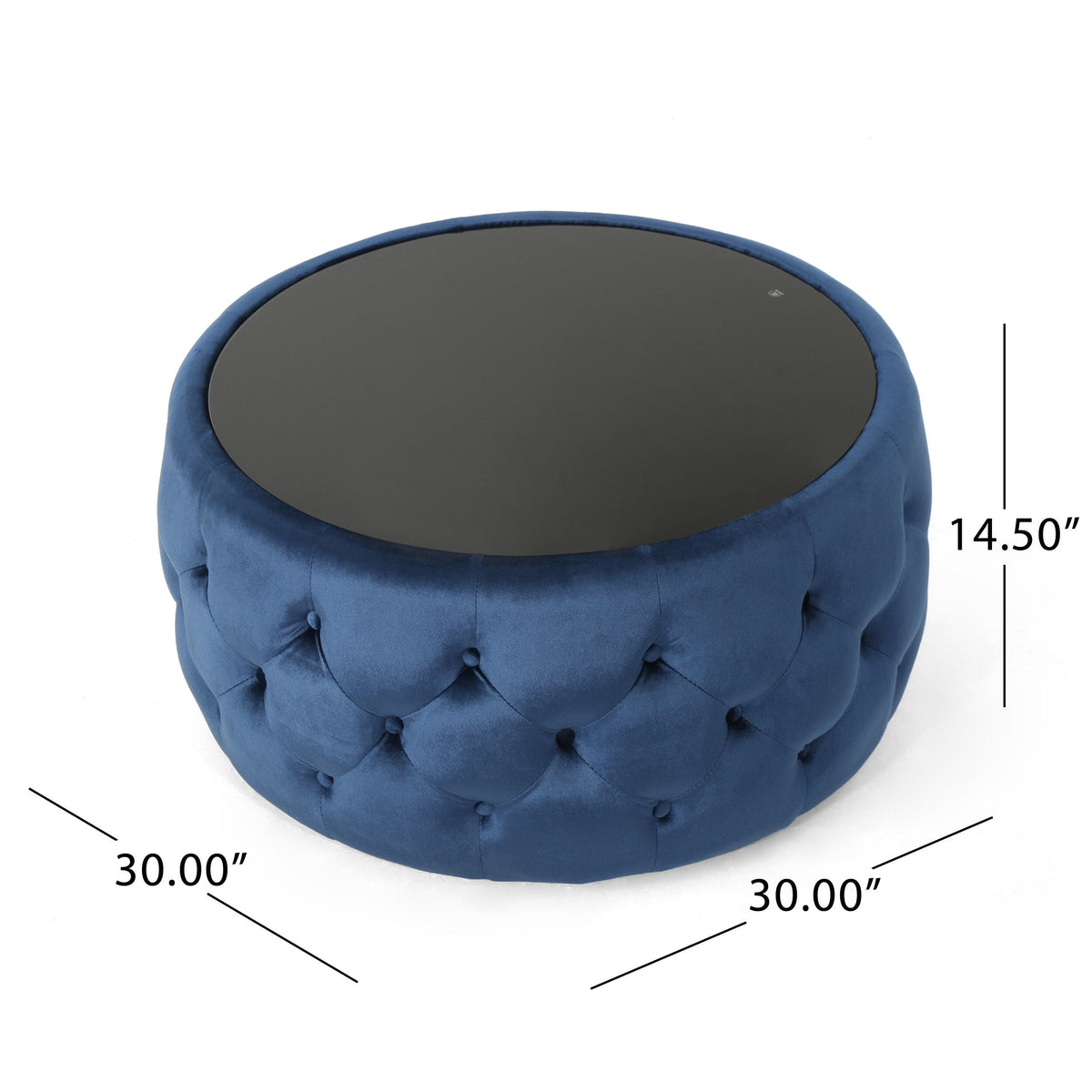Bedroom Benches, OTTOMAN, Dark Blue Wooden Bedroom Benches,Velvet Bedroom Benches with Storage, Furniture Bedroom Furniture Benches & Stools OTTOMAN